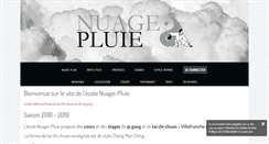 Desktop Screenshot of nuage-pluie.org